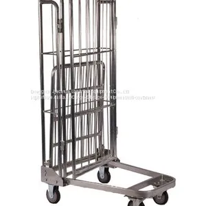 Medium Duty Folding Transport Roll Container / Roll Trolley thumbnail-1