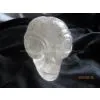 Alien Crystal Skull, Clear Quartz Crystal Skull thumbnail-2