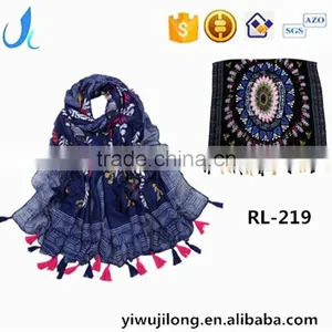 Fashion Custom Lady Scarf Low MOQ 100pcs thumbnail-1