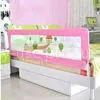 Pink Portable Bed Rails For Babies , Foldable Kids Bed Rail thumbnail-1