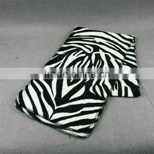 Printing Polar Fleece Scarf Colored ZebrAs thumbnail-1