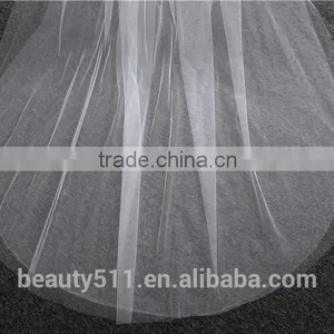 2017 Wholesale New Grance Long Lace Bridal Wedding Veil Tulle thumbnail-6