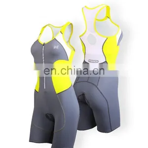 New Deisgn Custom Triathlon Suit for Women With High Quality in 100% Polyester thumbnail-1