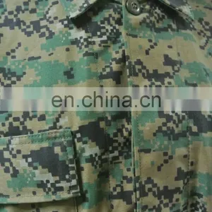High Quality Woodland Digital Camouflage Windbreaker Jacket for Men thumbnail-5