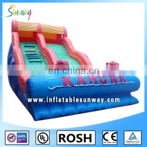 SUNWAY Best Price Used Water Park Rainbow Racing Slide Giant Water Slide for Sale thumbnail-1