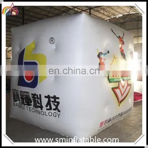 China Manufacturer Giant Inflatable Cube Helium, Inflatable Square Balloons Helium, Inflatable Floating Cube Balloon for Outdoor thumbnail-2