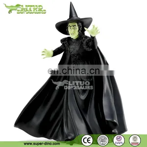 Amusement Park Ornament Life Size Fiberglass Witch Sculpture thumbnail-1