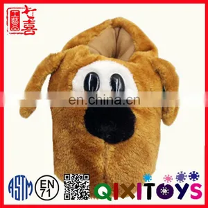 Plush Chicken Slippers/plush Baby Animals Shoes Emoji Stuffed Indoor Shoes thumbnail-1