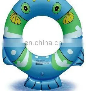 Hot Sale Life PVC Inflatable Fish Shape Ring for Kids thumbnail-1