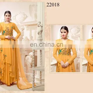 Georgette Salwar Suit thumbnail-2