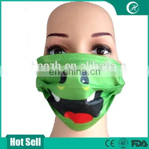 Lovely Printed Dental Funny Face Mask thumbnail-1