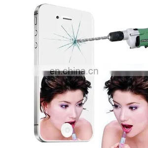 0.3mm 2.5D Explosion-proof Mirror Screen Tempered Glass Film for IPhone 4 & 4S thumbnail-1