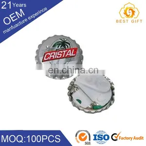 Wholesale Vintage Home Bar Decor Tin Metal Sign Beer Cap thumbnail-3