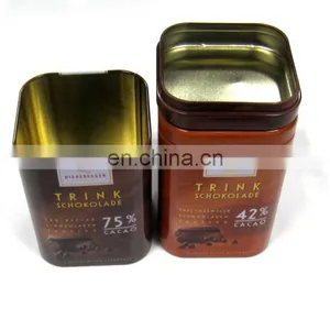 Beatiful Decorative Package Square Tin Box thumbnail-2