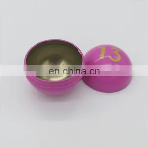 Ball Shape Tin Chocolate Box Candy Tinplate Box ,tin Chocolate Can thumbnail-5