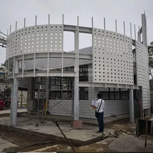 Perforated Aluminum Veneer/Perforated Aluminum Wall Panel/ Customized Punching Metal Ceiling thumbnail-4