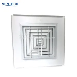 Hvac Supply Square Ceiling Diffuser Air Diffuser Price thumbnail-2