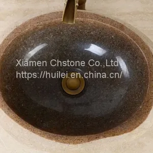 Yellow River Stone Sinks, River Stone Basins, Stone Sinks thumbnail-1