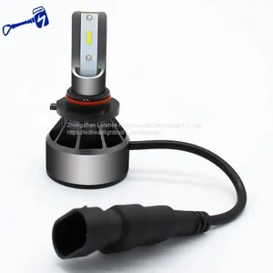 9007 HB5 6000LM CSP LED Headlight Conversion Kit, Hi/Lo Beam Headlamp, Dual Beam Head Light, Halogen Head Light Replacement, 6500K Xenon White, 1 Pair- 1 Year Warranty thumbnail-1