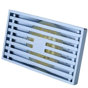 Bathroom Sanitary Fitting Width Floor Drainer Strainer Stainless Steel Hair Stopper Drains thumbnail-2