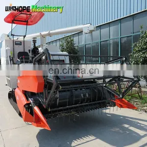 Wubota 4LZ-4.5 Good After-sale Service Cheap Price Rice Harvesters Harvesting Machine Kubota Harvester for India thumbnail-3