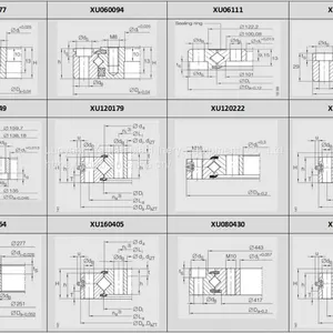 XU050077 High-precision Crossed Roller Bearing thumbnail-5