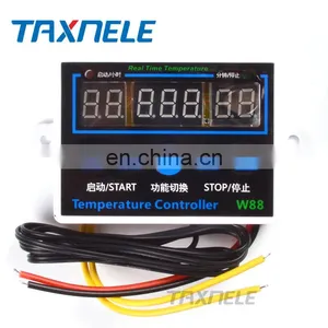 Digital Thermostat W88 12V 24V 220V Temperature Controller Triple Display Multifunction Thermostat Temperature Control Switch thumbnail-3