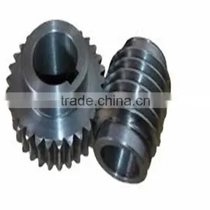 Steel Worm and Worm Gear, Worm Gear Set, Stepper Motor Worm Gear thumbnail-1