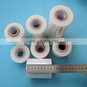 Factory Mini Stretch Film/ Hand Stretch Wrap Film/ Stretch Film Plastic Wrap Film PE Transparent Film thumbnail-4