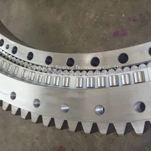 Ship Crane 191.32.3550.990.41.1502 Three Row Roller Bearing Slewing Ring thumbnail-2