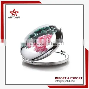 Favorable Price New Design High Quality 2015 Hot Sale Round Cosmetic Mirror thumbnail-1