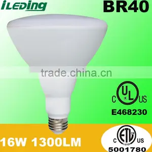 16 Watt(100W) 1300 Lumen Dimmable ETL Approved BR40 LED Bulb thumbnail-1