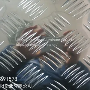 2.0mm Five Rib Pattern Anti-skid Aluminum Sheets thumbnail-2