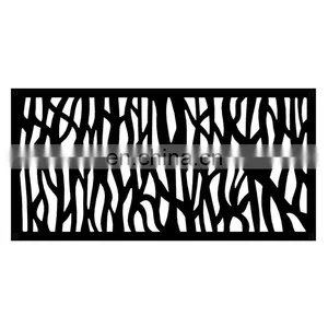 China Factory Home Garden Decoration Metal Screen Antique Folding Screens Antique Corten Steel Screens thumbnail-3