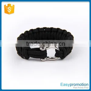 Hot Promotion Paracord Survival Bracelet With Log/adjustable Survival Bracelet Wholesale thumbnail-6