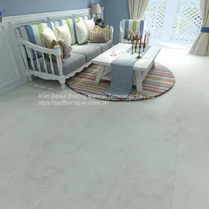 GKBM Greenpy SY-S3014 4mm Eco-Friendly Waterproof Click Gray Rock Stone Plastic Composite SPC Flooring for Office thumbnail-3