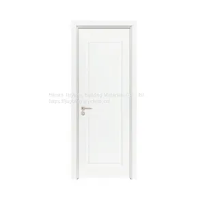 Office Building Eco-friendly Soundproof PVC Skin WPC Door thumbnail-1