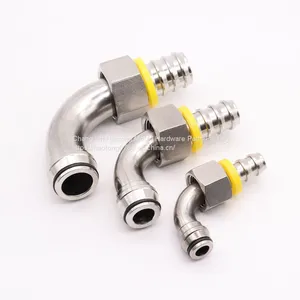 PARKER Stainless Steel Equipment Hose Connector 3CF82 3CA82 3C582 3C382 thumbnail-3