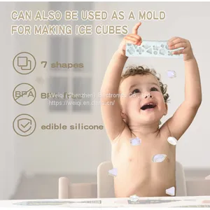 Silicone Remote Control Baby Teether Chews Teething Toys For Kids Wholesale By Weiqi thumbnail-4