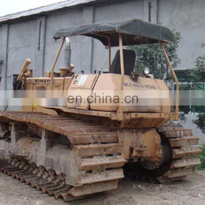 Original Painting Komatsu D5P Tracked Dozer Japan Komatsu D50P Crawler Bulldozer on Sale in Shanghai thumbnail-1