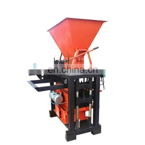 Automatic QT4-35B Hollow Fly Ash Concrete Turkish Block Brick Making Machines Price for Sale thumbnail-1