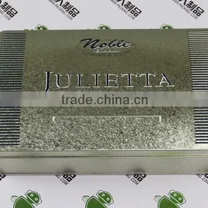 Empty Tinplate Iron Box Metal Case Rectangle Shape Can for Gift Packaging thumbnail-1