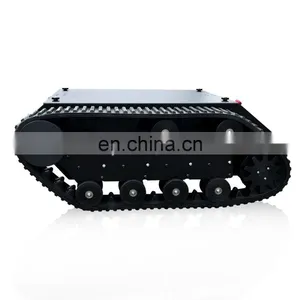 UGV Electric Car Military Vehicle Track Chassis Track Mini Undercarriage thumbnail-2