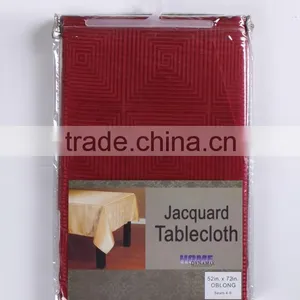 New Design Cheap Made in China Jacquard Table Cloth thumbnail-1