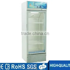 2 Doors Electric Beverage Cooler Refrigerator for Fruits and Vegetables thumbnail-4