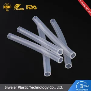 Hot Selling High Quality Silicone Straws Food Grade Silicone Tube Pipe thumbnail-1
