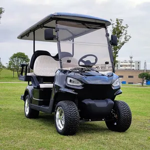 High Quality 4-seat Electric Golf Cart, Club Car thumbnail-4