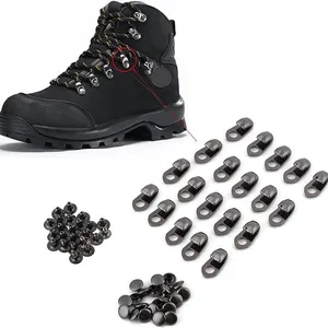 Shoes Boot Hardware Accessories Shoe Lace Single Hole/Double Hole/D Ring Loop Hook thumbnail-2