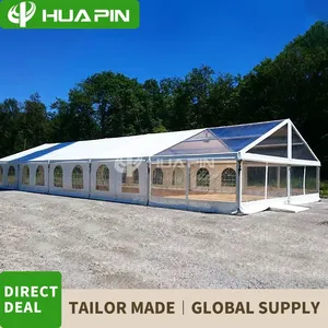 Fashion Modern Large Easy up Outdoor Trade Show Party Event Marquee Clear Wedding Canopy Tents thumbnail-1