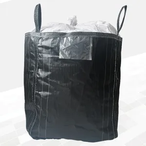 PP 1000kg Big 1 Ton 1.5 Ton Jumbo Bags PP Woven FIBC Coffee Been Big Bag 1500 Kg Jumbo Sling Packaging Bag thumbnail-4